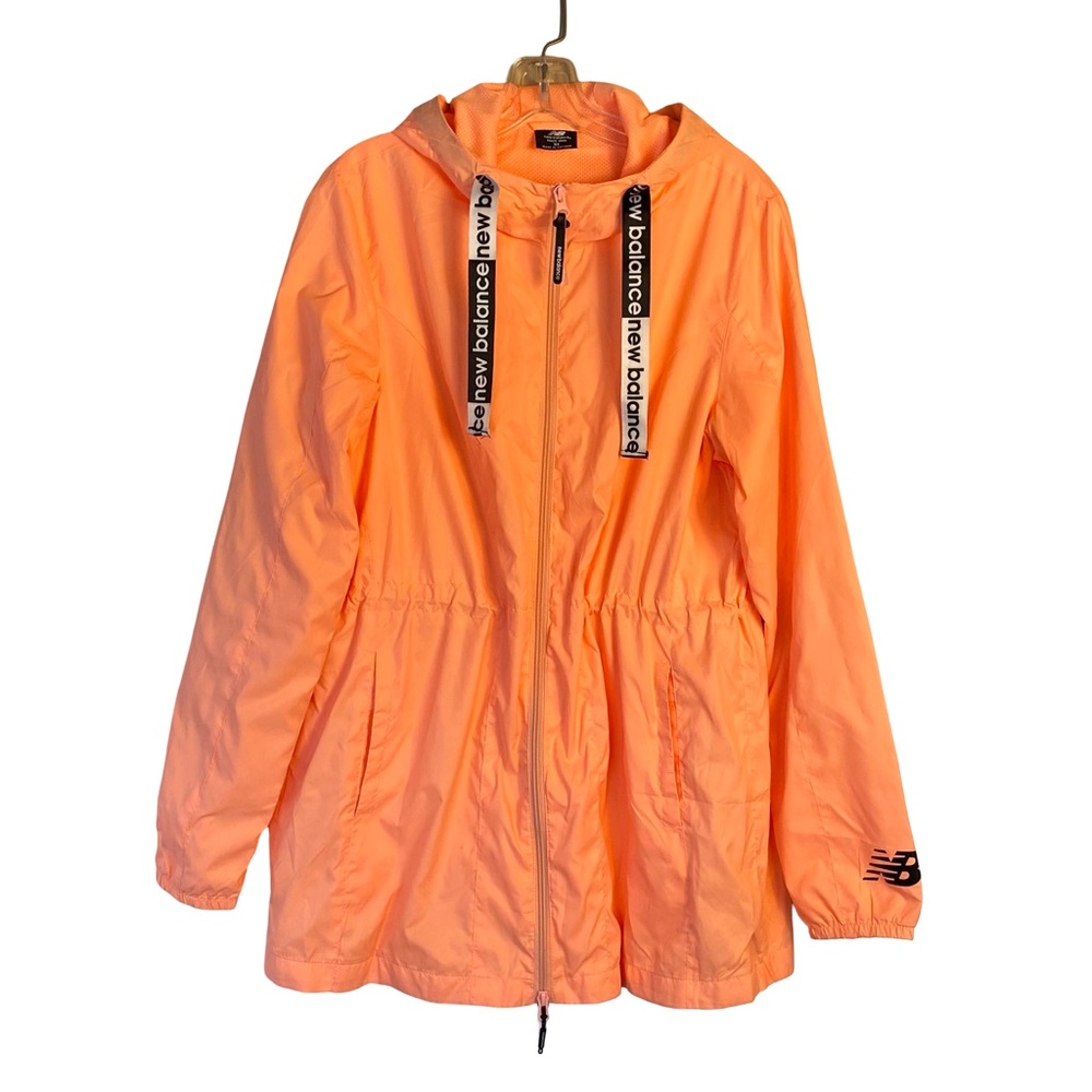 New Balance Peach Windbreaker Jacket, NWOT, Women’s Size XL